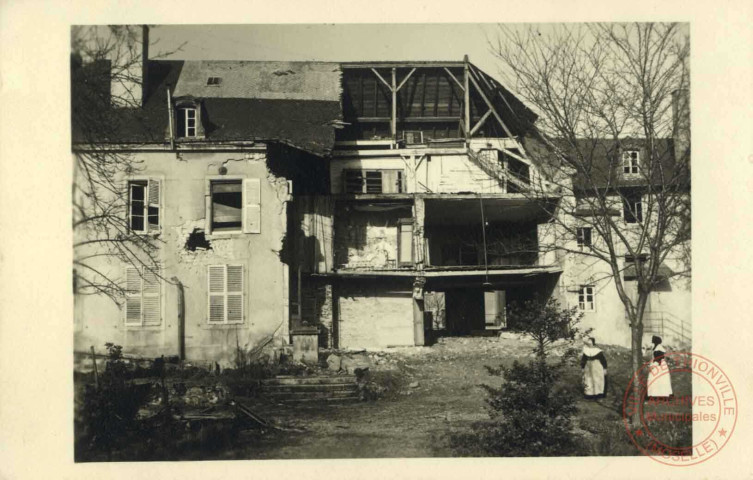 Guerre 1939-1945. Beauregard Hôpital Civil