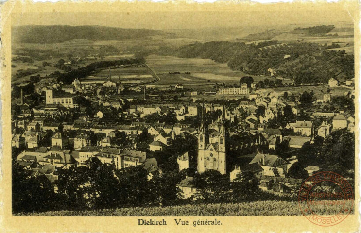 Diekirch.Vue Générale.