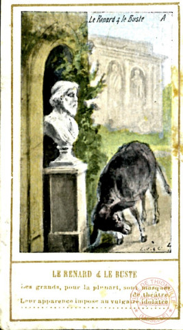 Série de dessins sur les fables de La Fontaine