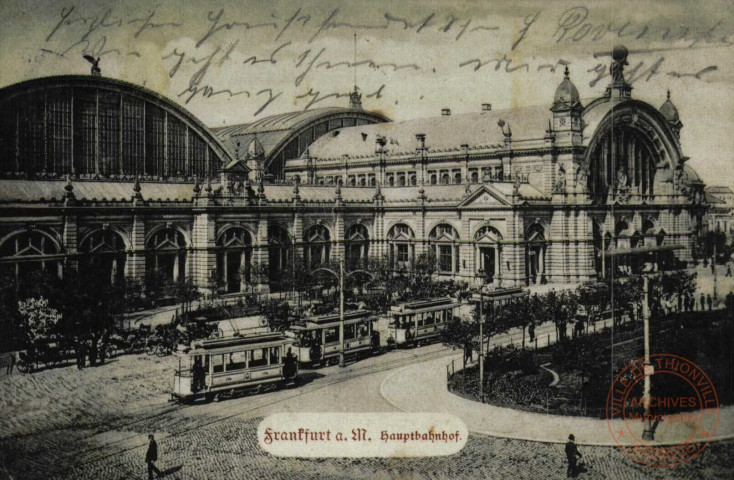 Frankfurt a. M. Hauptbahnhof.