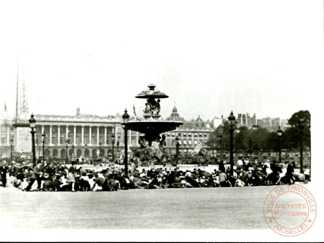 Fusillade place de la Concorde