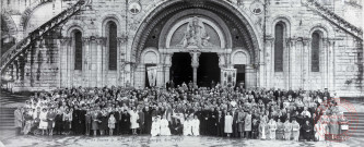 Le Diocèse de Metz à N.D. de Lourdes Avril 1961