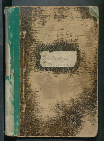 Registre de délibérations (11 juin 1909 - 1er mars 1930)
