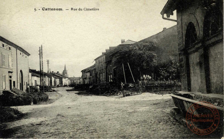 Cattenom - Rue du Cimetière
