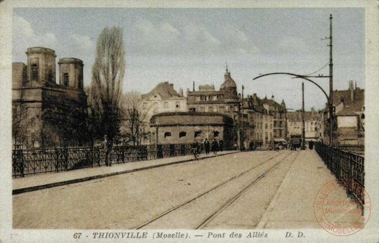 Thionville (Moselle) - Pont des alliés