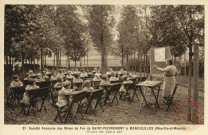 21 - Société Anonyme des Mines de Fer de Saint-Pierremont à Mancieulles (Meurthe-et-Moselle) - Ecole en plein air