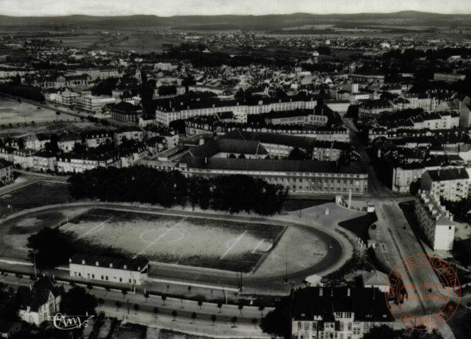 Thionville (Moselle) - Vue aérienne - Le Stade