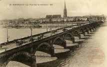Bordeaux - Le Pont sur la Garonne.