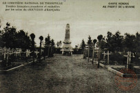 Thionville - Le Cimetière National de Thionville - Tombes françaises encadrées et embellies par les soins du 'Souvenir Français' - Carte vendue au profit de l'oeuvre