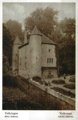 Volkringen Altes Schloss - Volkrange - Ancien Château - Centenaire de la Société d'Histoire et d'Archéologie de la Lorraine 1888-1988