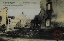 La Guerre de 1914-1915.- HERIMENIL M.-ET-M.- Après le passage des Allemands