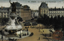 PARIS- La Place de la République