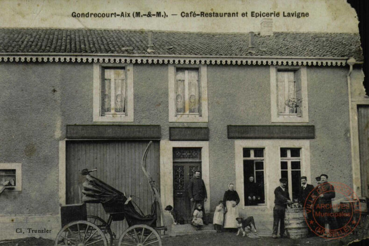 Gondrecourt-Aix (M-&amp;-M) - Café-Restaurant et Epicerie Lavigne