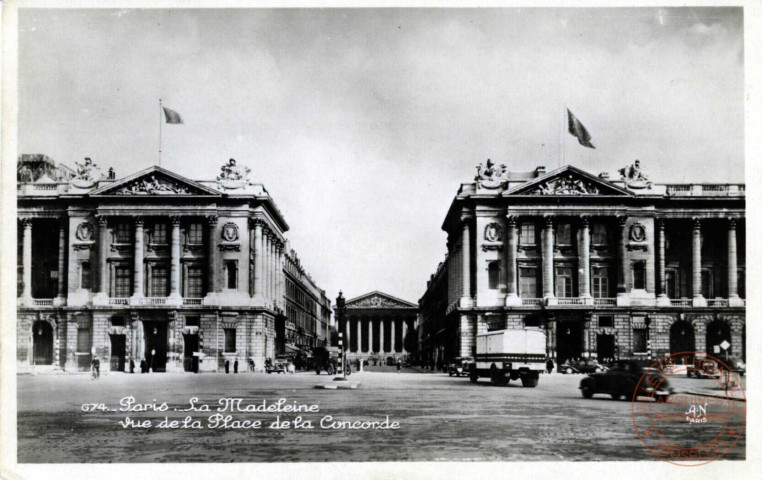 Paris - Place de la Concorde - La Madeleine