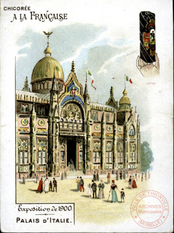 expo 1900 - palais d'Italie