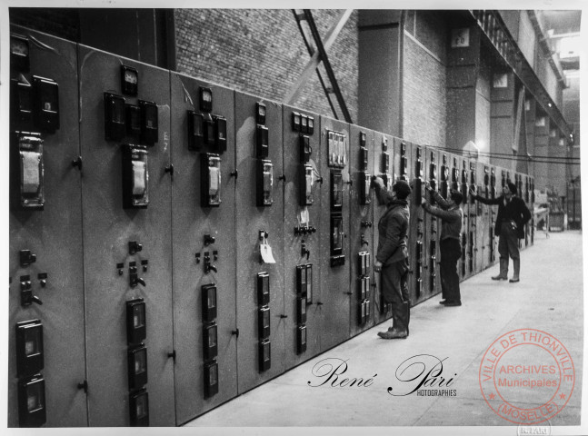 Aciéries de Thionville, Usinor - Ouvriers au travail