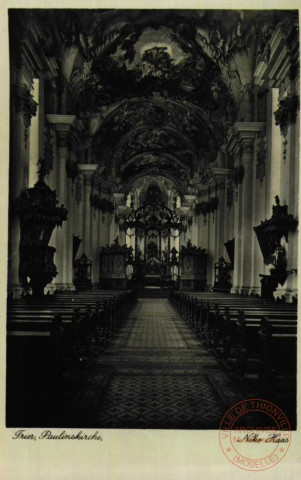 Trier, Paulinusskirche.