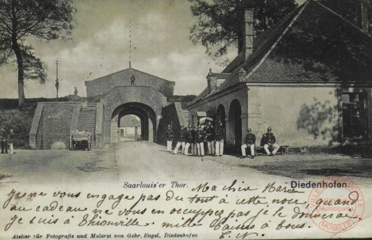 Diedenhofen : Saarlouis'er Thor