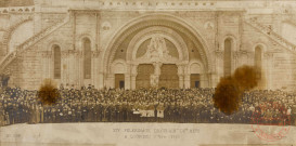 XIV Pèlerinage diocésain de Metz à Lourdes, le 09 septembre 1910
