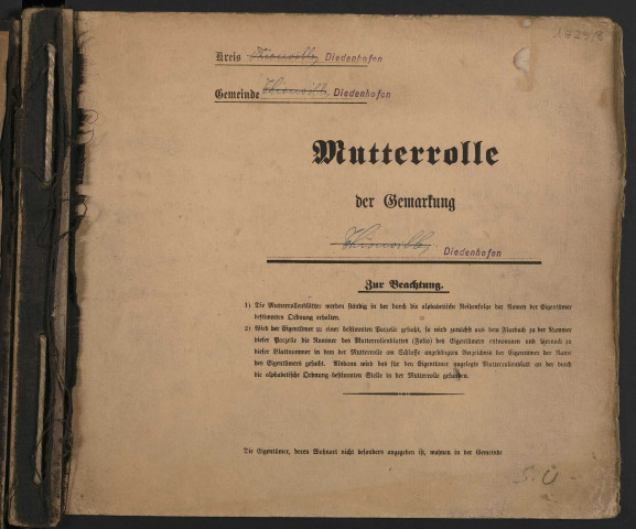 Matrice cadastrale des propriétés bâties et non bâties : liste des propriétaires [S - U] (1904-1929)