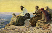 L'Histoire Sainte en Images.( Image 8). Jésus pleure Jérusalem.