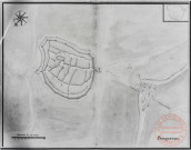 Recueil de plans des Places du Roy dans les Flandres par Louvois - Bouquenom.