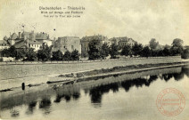 Diedenhofen Blick auf Anlage und Flohturm / Thionville Vue sur la Tour aux Puces