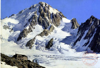 Chamonix-Mont-Blanc - Refuge Albert 1er (2.706m.) et l'Aiguille du Chardonnet (3.824m.)