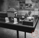 Exposition sur les fortifications à Thionville en 1970 par Georges Martig - Maquette du pont couvert