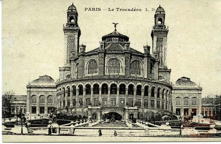 Paris - Le Trocadéro - L. D.