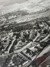 [Vue aérienne de Thionville, depuis Notre-Dame de la Providence jusqu'au quartier gare]