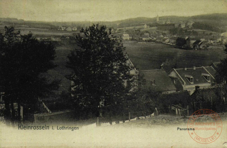 Kleinrosseln i. Lothringen / Panorama