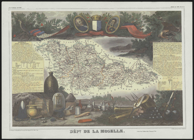 ATLAS NATIONAL ILLUSTRE. REGION DU NORD-EST N°56. DEPARTEMENT DE LA MOSELLE