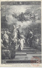 Peintures murales du Panthéon.- Couronnement de Charlemagne par le Pape Léon III ; par Henry Levy