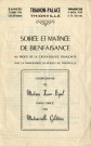 Plaquette pour une soirée et une matinée de bienfaisance au profit de la Croix-Rouge Française avec la participation des enfants de Thionville, papier, impr. L'Echo de Thionville, 1954.