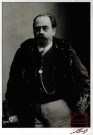 Emile Zola (1840 - 1902) photographié par Paul Nadar en 1895