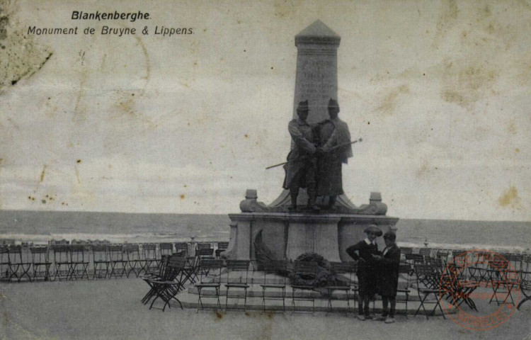 Blankenberghe - Monument de Bruyne &amp; Lippens