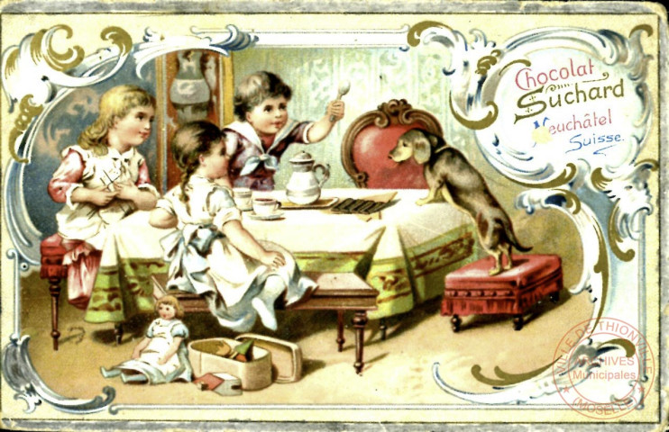 Enfants à table