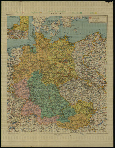 ALLEMAGNE. ZONES D'OCCUPATION