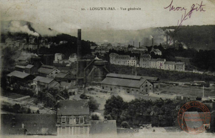 LONGWY-BAS . - Vue générale