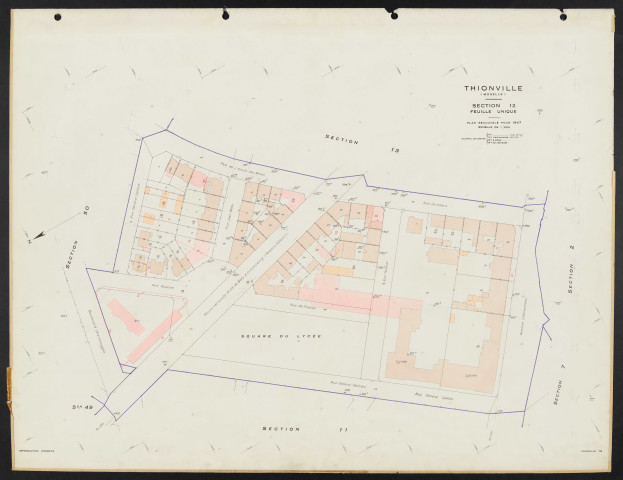 Thionville : section 12