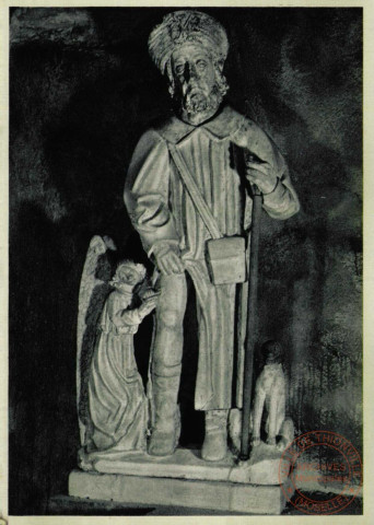 Eglise de Contrexéville - Statue de ST Roch (XVIe siècle)