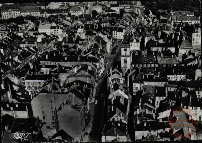 Thionville (Moselle) - Vue aérienne - Rue de Paris