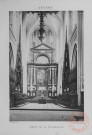 Album contenant 15 planches photographiques de Anvers, réalisées par DERO Frères - Planche n°9 : Cœur de la Cathédrale Notre-Dame