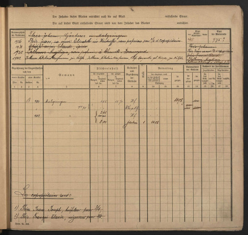 Matrice cadastrale des propriétés bâties et non bâties : liste des propriétaires [J - L] (1904-1929)