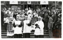 ordinations de René BERGANTZ, Nicolas CHARPENTIER, Georges KOHLER le 24 juillet 1939 à Algrange par monseigneur HEINTZ
