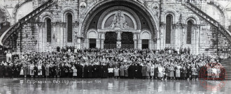 Le Diocèse de Metz à N.D. de Lourdes avril 1959