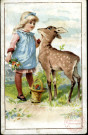 fille et biche