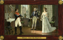 Königin Luise vor Napoleon. in Tilsit, 6 juillet 1807.