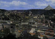 Longwy (M.-et-Moselle) Panorama de la Vallée des Hauts-Fourneaux